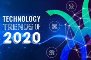 A Vector Illustrated Image Of Top Technology Trends 2020